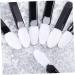 CIMAXIC 100pcs ladies suits EyeShadow Sponge Applicator eyeshadow brush kit Smudge brush Oval travel Patcher M White - Buy Online on SooperMarket.com