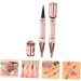 Mikinona 2pcs Liquid Eyeliner Eye Drawing Pencil Beautiful Eyeliner Plastic Cosmetic Tool Kit Woman - Buy Online on SooperMarket.com