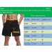 NELEUS Men's 7 Running Shorts 2-Pack with Pockets - Black/Navy Blue - Large - Buy Online on SooperMarket.com