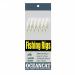 10/20/50/100 Packs 3 Feather & Fish Skin 6 Hooks Saltwater Fishing Rigs with String Hook Lure Bait Tackle Jig 8# 10 Packs