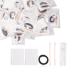 100-part individually packed hotel name set hotel hotel accessories set with cosmetic cotton pads cotton swabs hair band dental floss ... 100pack