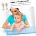 Healeved 2pcs Baby Shampoo Set | Scalp Comb & Bath Cleaner Brush Combo for Kids | Infant Grooming & Hair Care Brushes - Buy Online on SooperMarket.com