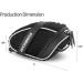 ROCKBROS Bike Seat Bag - 3D Shell Cycling Saddle Pack for Mountain & Road Bikes, Black - Buy Online on SooperMarket.com