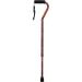 PCP Mobility & Homecare Adjustable Cane Aluminum Offset Handle with Wirst Strap Paisley Pattern - Buy Online on SooperMarket.com