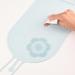 Veeteah Silicone Makeup Pad | Silicone Cleanser for Cosmetic Brushes - Portable Cosmetic Cleaning Pads Scrubber Mat Pad for Foundation & Lip Brush blue - Buy Online on SooperMarket.com
