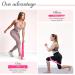 VEICK Resistance Loop Exercise Bands - Set of 5 Elastic Workout Bands for Home Fitness Strength Training & Stretching - Ideal for Men & Women - Buy Online on SooperMarket.com