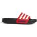 Buy Adidas Unisex Kids Adilette Shower Slippers 36 EU - Core Black Ftwr White & Vivid Red | International Shipping Available - Buy Online on SooperMarket.com