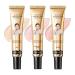 LSxia 2Pcs Liquid Concealer Foundation Set - Waterproof & Moisturizing Ivory Makeup for Full Coverage & All Skin Types - Buy Online on SooperMarket.com