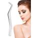 Eyelash Tweezers for Extensions | Stainless Steel Eyeline Tweezers with Comb | Professional Silver Tools for Artificial Eyelashes - Buy Online on SooperMarket.com