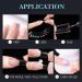 Gelike Ec Quadrat Full Cover Nageltips - Soft Gel Fake Nails 550 Pieces Clear Medium Pre-Buff PMMA Resin for DIY Nail Art & Salon Use 12 Sizes - Buy Online on SooperMarket.com