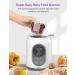 Nuliie 6-in-1 Baby Bottle Warmer with Smart Temperature Control - BPA-Free Food Warmer & Defroster for Breastmilk/Formula - White - Buy Online on SooperMarket.com