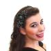 Set of 4 Crystal Flower Headbands - 4 Colors (Jet, Lavender, Rose, Crystal) - Buy Online on SooperMarket.com