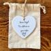 Plaque + Bag Thank You Gift for Friend Never Forget Difference You Make Hanging Ornament Acrylic Hanging Heart Plaque Gift Hanging for Best Heart Plaque Gift - Buy Online on SooperMarket.com