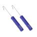 Booms Fishing R05 Fish Hook Remover, Dehooker for Saltwater and Freshwater, 7 inch Fish Hook Quick Removal Device, Portable Fish Accessories and Tools, 2pcs Blue, 2pcs