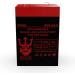 Neptune Replacement Emergency Lighting Battery for JohnLite 350 - 6V 4.5Ah SLA | International Shipping Available - Buy Online on SooperMarket.com