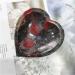 SLXWSXZE Home Decor Blood Stone Bowls Natural Stones Minerals Crystals GemsReiki for Home Decoration Gemstones Gifts Natural Crystal Natural Stones Reiki Crystals (Color : Heart Size : 250-350g) 250-350g Heart