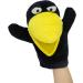 Lilizzhoumax Simulation Crow Hand Puppet Plush Toy - Interactive Early Education Toy & Gift for Kids - Buy Online on SooperMarket.com