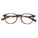 ZENOTTIC Vintage Round Glasses Frame Nerd Glasses Without Prescription Retro Clear Lens Glasses for Women and Men C2 Tortoise