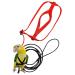 Bird leash bird dishes leash anti-bite flight training rope pet traction outdoors fit wave sittich nymphensittich my close little bird (s)