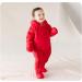 Famuka Baby Winter Warm Down Snowsuit Hooded Puffer Outwear Red 12-18 Months - Buy Online on SooperMarket.com