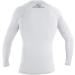O'Neill Youth Basic Skins UPF 50+ Long Sleeve Rash Guard 8 White - Protective Swimwear for Kids - Buy Online on SooperMarket.com