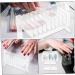 PLAFOPE 2 Sets Nail Display Board Nail Tips Display Holder Nail Art Display Holder False Nail Display Stand Nail Charm Storage Holder Manicure Supplies Nail Art Decor Manicure Art Supply - Buy Online on SooperMarket.com