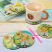 Sunflower Gnome Diamond Painting Coasters Set with Holder - DIY Spring Summer Decor for Kids & Adults - Buy Online on SooperMarket.com