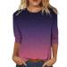 Women's T-Shirt Summer Blouse Shirt Women's Tops V-Neck Plain Clothing Women Summer Shirts Flower Summer T-Shirts Top Cotton Blouse Women's Blouses Waffle Knitted Slim Fit T-Shirt Shirts Purple S