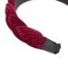 Glamlily 4 Pack Velvet Braided Headbands for Women - Wide Non-Slip Padded Hair Accessories (4 Colors) - Buy Online on SooperMarket.com