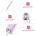 CANIGHT 6pcs Empty Eyelashes Mini Containers Lash Containers Eyeliner Tube with Applicator Makeup Purple Abs - Buy Online on SooperMarket.com
