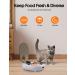 WOPET FT60 Automatic Cat Feeder | 48-Hour Timer, Ice Gel Pack, Refrigeration Function | Ideal for Puppies and Kittens | White - Buy Online on SooperMarket.com