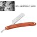 Professional Razor Shaving Knife | Straight Edge Barber Razor with Wooden Handle | Best Beard & Hair Cutting Tool for Barbers - Buy Online on SooperMarket.com