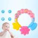 Silicone Baby Rattle Teether Gum Toy for Infants - Pink - Buy Online on SooperMarket.com