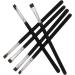 Baluue 24 Pcs Flat Eyebrow Brush Fine Eyeliner Brush Eye Brush Makeup Eye Lash Brush Black Wooden Handle - Buy Online on SooperMarket.com