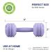 Silicone Baby Dumbbell Teether Toy - Weight Rattle Sensory Toy for Boys and Girls - Perfect Gift for Toddlers - Buy Online on SooperMarket.com