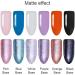 Holographic Nail Powder Holo Rainbow Mirror Effect Nail Pigment Kit for Nail Gel Polish Dipping Tool Purple - Buy Online on SooperMarket.com