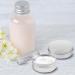 Firschoie 20ml Aluminum Jars Empty Cream Jars with Screw Cap 28 Stickers & 4 Spatulas for Makeup Creams & Mini Candles (Silver) - International Shipping Available - Buy Online on SooperMarket.com