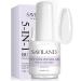 Saviland 5 in 1 Clear Builder Base Gels - 15ml Quick Building Nail Strengthener Gel, U V/LED Nail Polish Gel for Broken Nails Repair Nails Extension Nail Decoration, Professional Nail Repair Supplies 0.5 Fl Oz-Clear