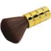 KUIKUI Soft Gentle Neck Duster Brush for Professional Barber Neck Cleaning - Gold - Buy Online on SooperMarket.com