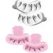 Eyelash Stamp for Beginner 1 Pair DIY Natural Long Lasting Lower Lash Stamp for Makeup Eyelash Stamps Tool for Woman Girls White Bottom Lash Stamp Style 1 - Buy Online on SooperMarket.com