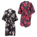 PACKOVE 2pcs Salon Client Gown Robes Cape Hairdressing Gown Smock Salon Barber Gown Kimono Style for Hair Cutting Hair Coloring Spa