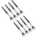 Stippling Brushes Soft Bristles Flat Top Ergonomic Handle 8 Piece Makeup Brush Set for Liquid Foundation - Buy Online on SooperMarket.com
