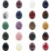 Set of 20 Mini Crystal Mix Eggs Polished Tumbled Rock for Healing and Meditation Variety Crystals Stone Easter Eggs Healing Crystals Eggs - Buy Online on SooperMarket.com