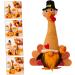 Alipis Dwarf Turkey Decor Ornament Thanksgiving Turkey Gnome Thanksgiving Stuffed Gnome Autumn Fireplace As Shown 1 35X6X5CM - Buy Online on SooperMarket.com