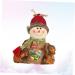 KALLORY Mini Christmas Bags Christmas Candy Bag Christmas Desktop Ornament Coffin Wedding - Buy Online on SooperMarket.com