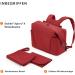 Stokke Xplory X Wrap Pocket - Versatile Shoulder Bag & Backpack Foldable UPF 50+ Water-Repellent Easy to Clean - Ruby Red - Buy Online on SooperMarket.com