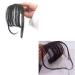 Black Clip in Bangs Hairpiece for Women - Wispy Air Bangs Extension for Daily Wear - Buy Online on SooperMarket.com