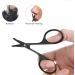 Jarvistar Stainless Steel Nose & Ear Hair Scissors | Precision Cutting | International Shipping - Buy Online on SooperMarket.com