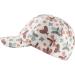 Sterntal Butterfly Baseball Cap for Babies - Flammary Yarn Shield Cap with Jersey & Rubber Band - Girl's Cap in Ecru - Cute Infant Accessories - Buy Online on SooperMarket.com