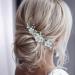 Bride Wedding Silver Crystal Hair Pins - 3 Pack Bridal Headpieces for Women and Girls - A-Silver - Buy Online on SooperMarket.com